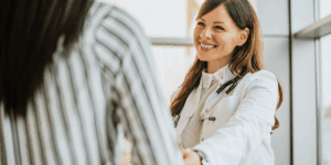Doctor educating a patient about natural methods for managing thyroid disorders at Naturopathic Medicine in Phoenix, AZ