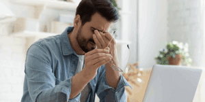 Man experiencing chronic fatigue from an unknown lyme or mold infection, treatable at Health for Life Naturopathic Medicine in Phoenix