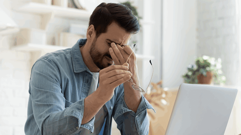 Man experiencing chronic fatigue from an unknown lyme or mold infection, treatable at Health for Life Naturopathic Medicine in Phoenix